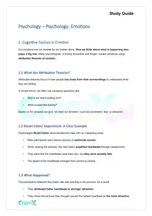 Psychology - Psychology Emotions