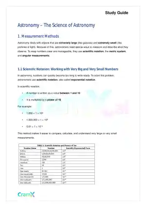 Astronomy - The Science of Astronomy