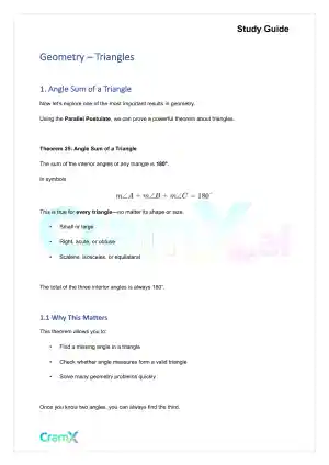 Geometry - Triangles