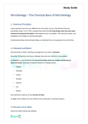 Microbiology - The Chemical Basis of Microbiology