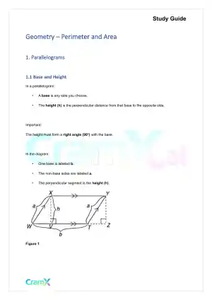 Geometry - Perimeter and Area