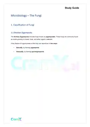 Microbiology - The Fungi
