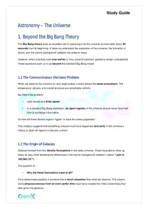 Astronomy - The Universe