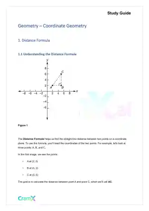 Geometry - Coordinate Geometry