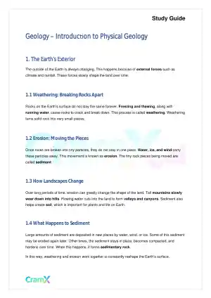 Geology - Introduction to Physical Geology