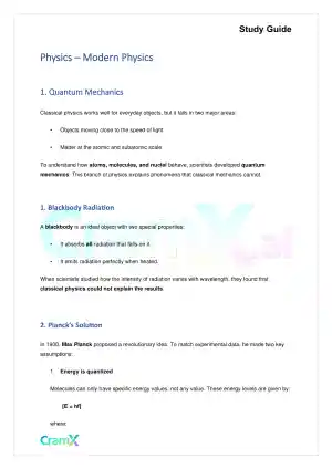 Physics – Modern Physics