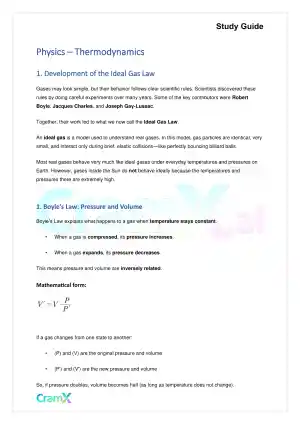 Physics – Thermodynamics