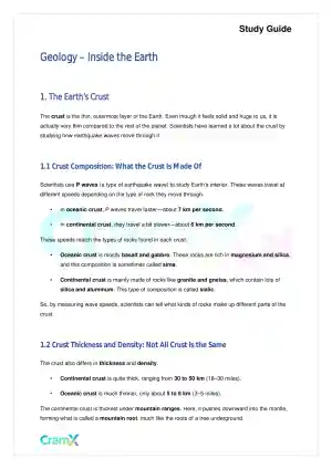 Geology - Inside the Earth