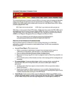 Understanding the Marine Corps Performance Evaluat