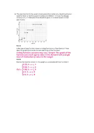 Topic 5 Performance Assessment Form A Answer Key