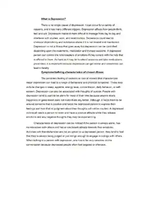 Understanding Depression Symptoms, Treatments, and