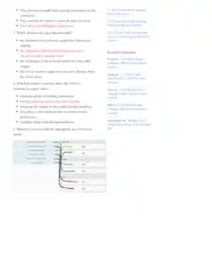 CCNA 1 v7 Modules 4 to 7 Ethernet Concepts Exam An