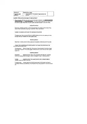 Exploring Water Pollution Types, Causes, and Conse