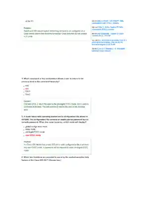 CCNA 1 Chapter 2 Exam
