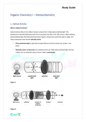 Organic Chemistry I - Stereochemistry