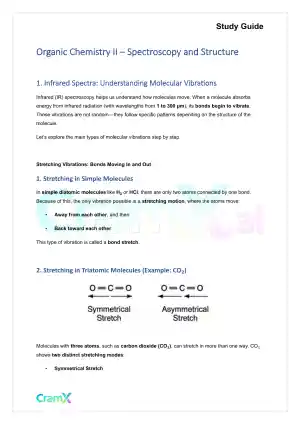 Organic Chemistry II - Spectroscopy and Structure