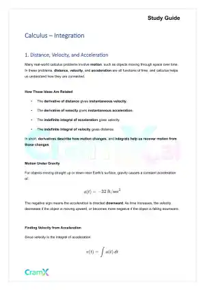 Calculus - Integration