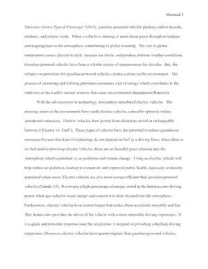 Fueling the Future Gas Vehicles and Electric Vehic