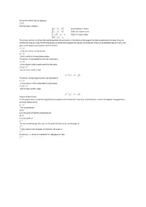 Inverses and Radical Functions