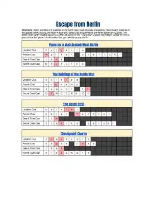 Jake Tripoli U S HISTORY RESOURCE Escape from Berl