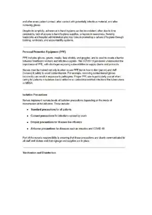 Infection Control in Nursing Practice