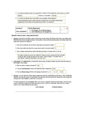 Angeline Cabrera Gizmo Ionic bonds Lab
