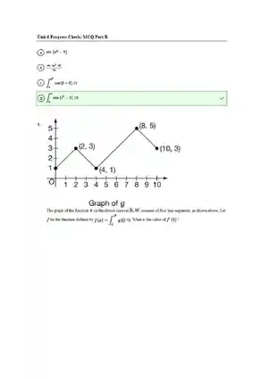 AP Calculus AB Scoring Guide