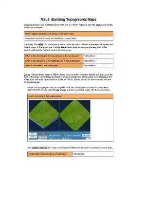 Building Topographic Maps Creating 3D Maps with Wa