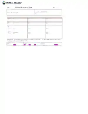 Newborn Assessment Critical Thinking Map