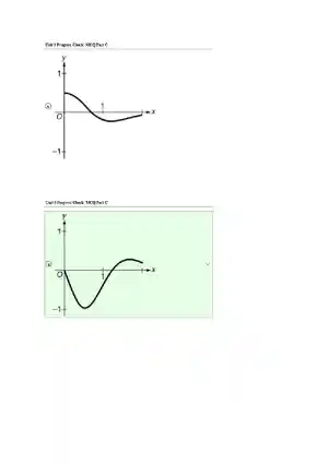 AP Calculus AB Unit 5 Progress Check Scoring Guide