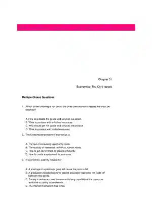 The Economy Today, 13th Edition Test Bank