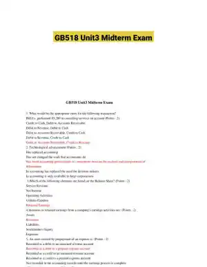 GB518 Unit3 Midterm Exam