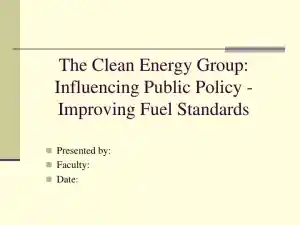 Public Policy Influences Simulation - POL 443