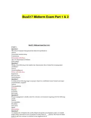 Bus517 Midterm Exam Part 1 & 2