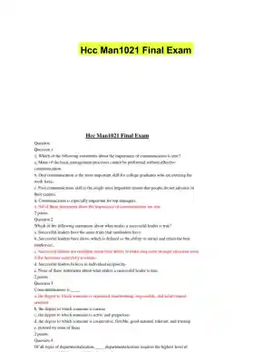 Hcc Man1021 Final Exam