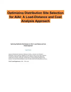 Optimizing Distribution Site Selection for AIAI: A Load-Distance and Cost Analysis Approach