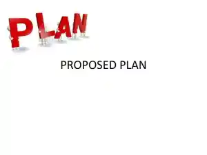Proposed Plan For Turnkey Assessment
