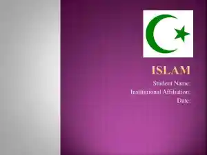 Islam An Introduction