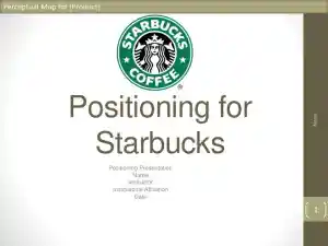 Positioning For Starbucks