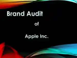 Brand Audit - Apple Inc.