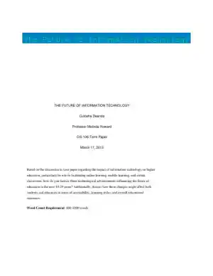 The Future Of Information Technology