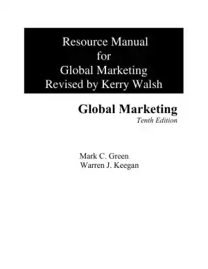 Solution Manual for Global Marketing, 10th Edition