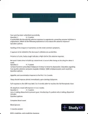 MN553 Final Exam Quiz with Answers (97 Solved Questions)