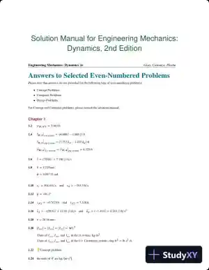 Solution Manual for Engineering Mechanics: Dynamics, 2nd Edition