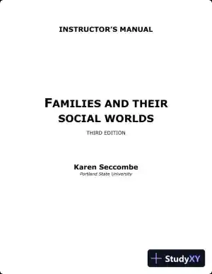 Class Notes for Families and Their Social Worlds, 3rd Edition