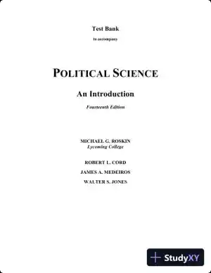 Test Bank for Political Science: An Introduction, 14th Edition