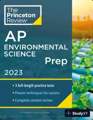 Princeton Review AP Environmental Science Prep, 2023: 3 Practice Tests + Complete Content Review (2022)