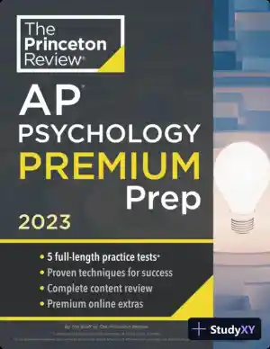 Princeton Review AP Psychology Premium Prep, 2023: 5 Practice Tests + Complete Content Review (2022)