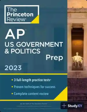Princeton Review AP U.S. Government and Politics Prep, 2023: 3 Practice Tests (2022)