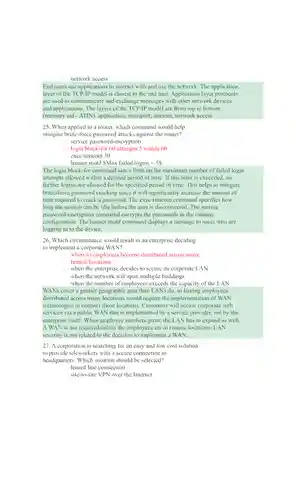 CCNA 4 Pretest Part 2